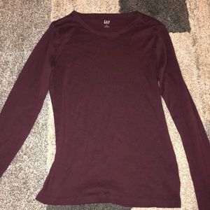 Maroon long sleeve